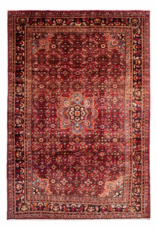 Tapis persan - Nomadic - 299 x 214 cm - rouge foncé