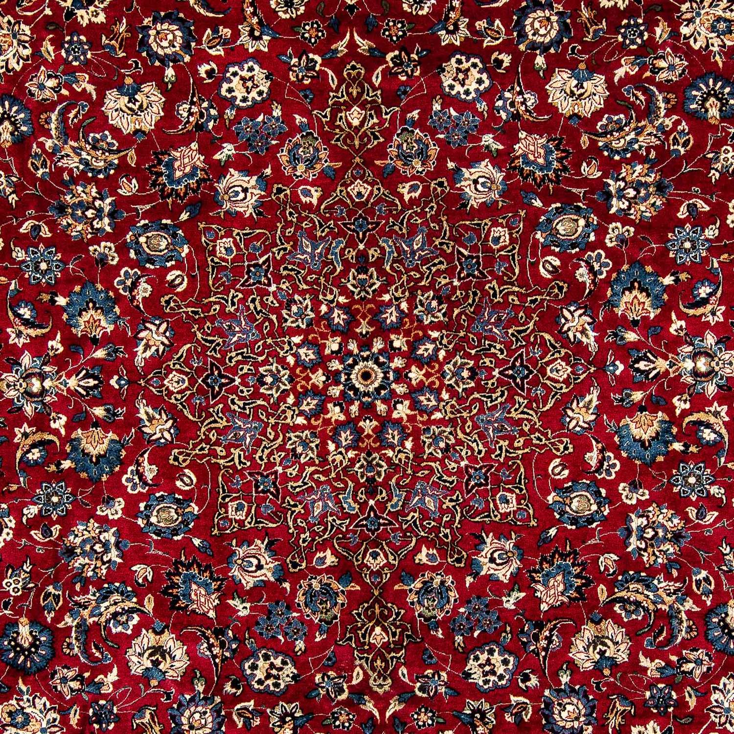 Tapete Persa - Clássico - 380 x 307 cm - vermelho escuro