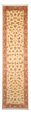 Alfombra de pasillo Alfombra Persa - Tabriz - Real - 290 x 74 cm - beige