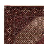 Tapis persan - Bidjar - 262 x 205 cm - rouge foncé