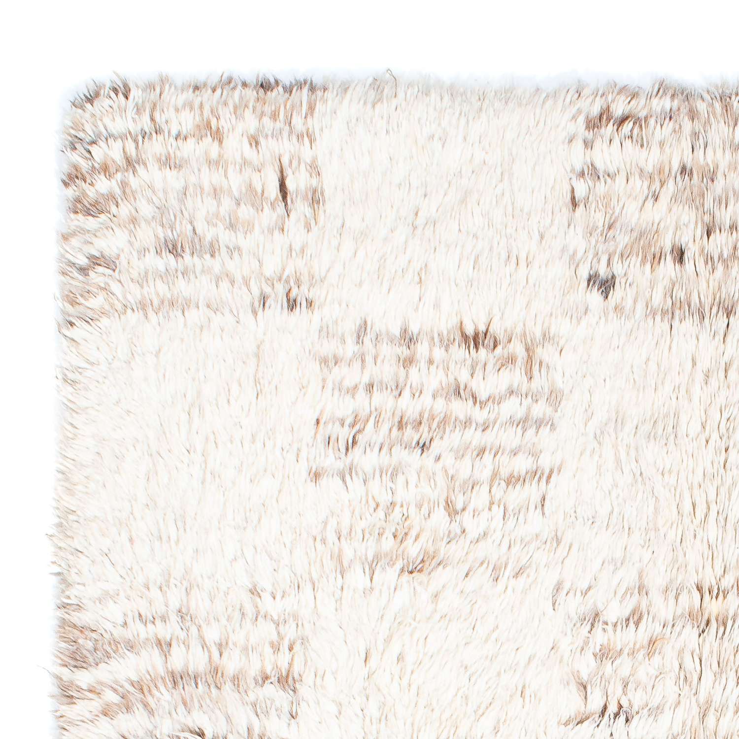 High-Pile Rug - 243 x 172 cm - beige