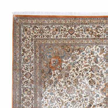 Zijden tapijt - Kashmir Silk - 304 x 241 cm - beige