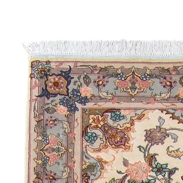 Løper Persisk teppe - Tabriz - Royal - 355 x 92 cm - beige