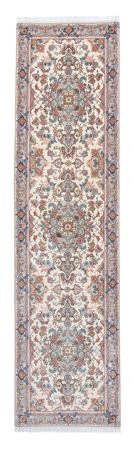 Løper Persisk teppe - Tabriz - Royal - 356 x 90 cm - beige