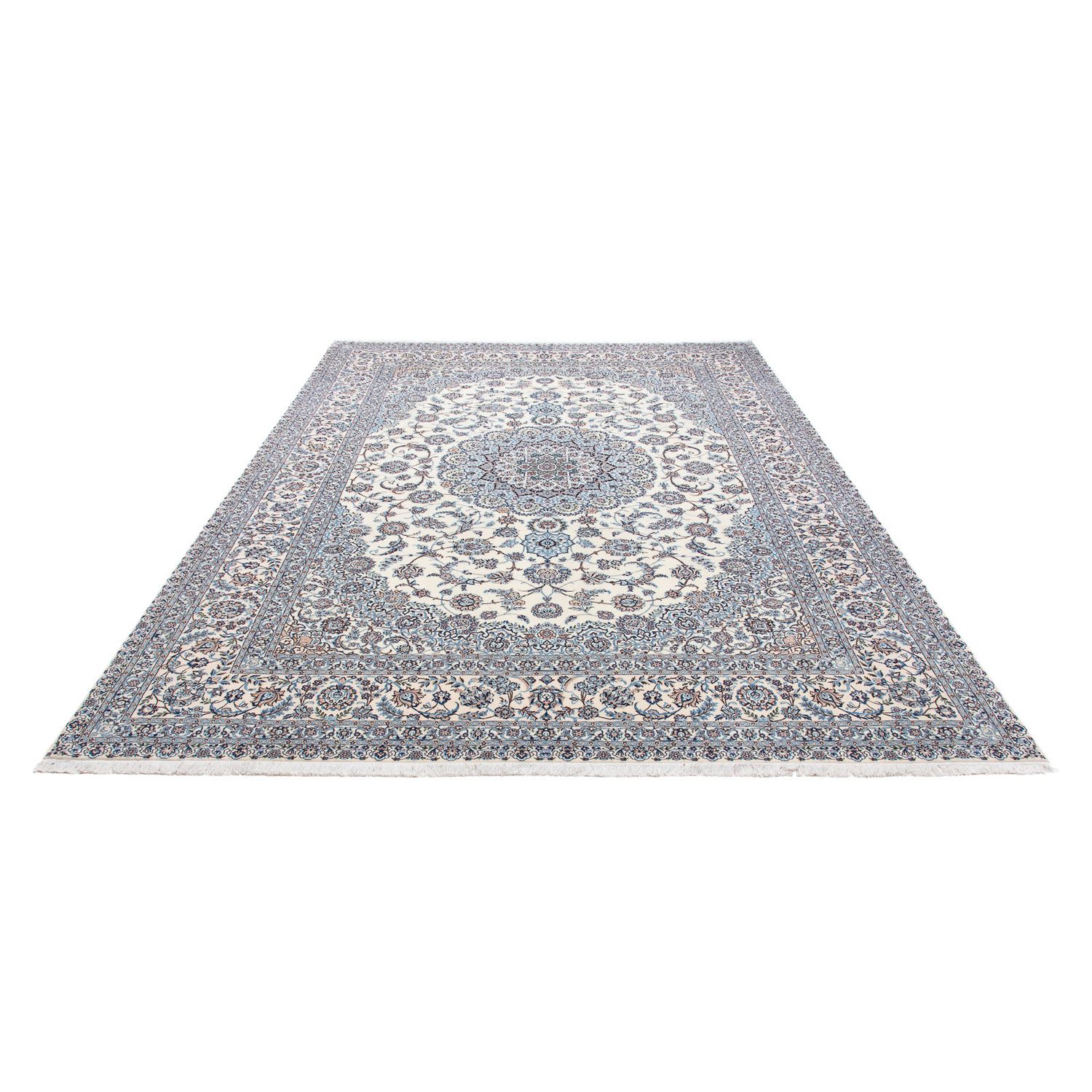 Tapis persan - Nain - Premium - 358 x 248 cm - beige