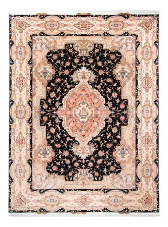 Perzisch tapijt - Tabriz - Royal - 350 x 250 cm - donkerblauw