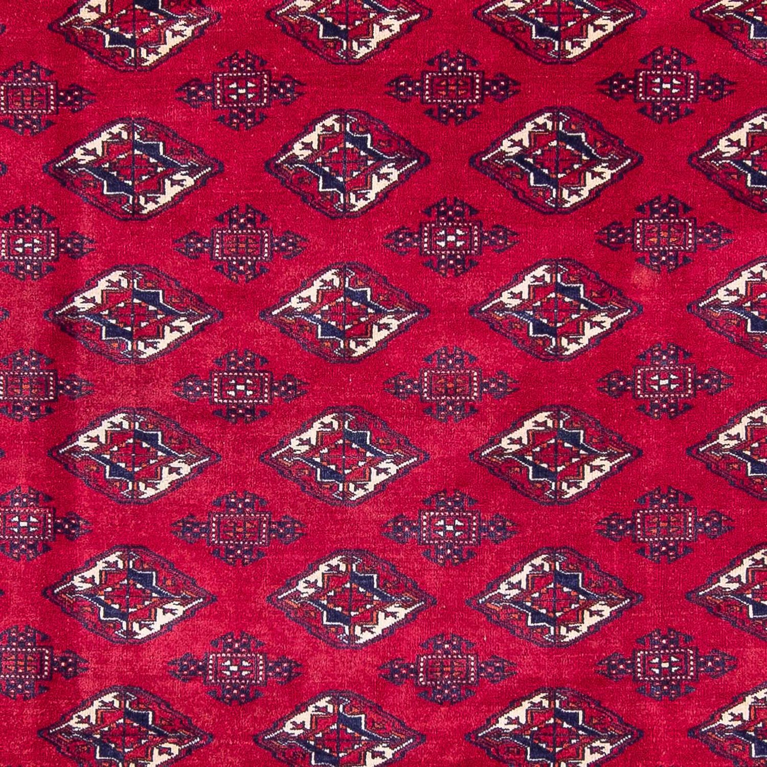 Tappeto Turkaman - 300 x 228 cm - rosso scuro