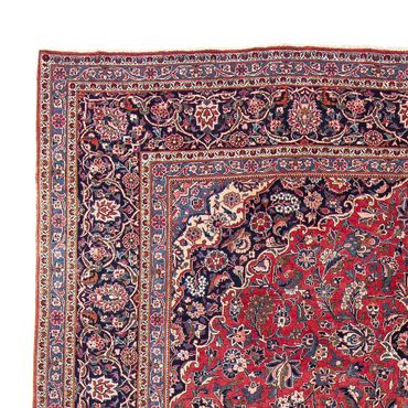 Tapis persan - Keshan - 338 x 230 cm - rouge clair