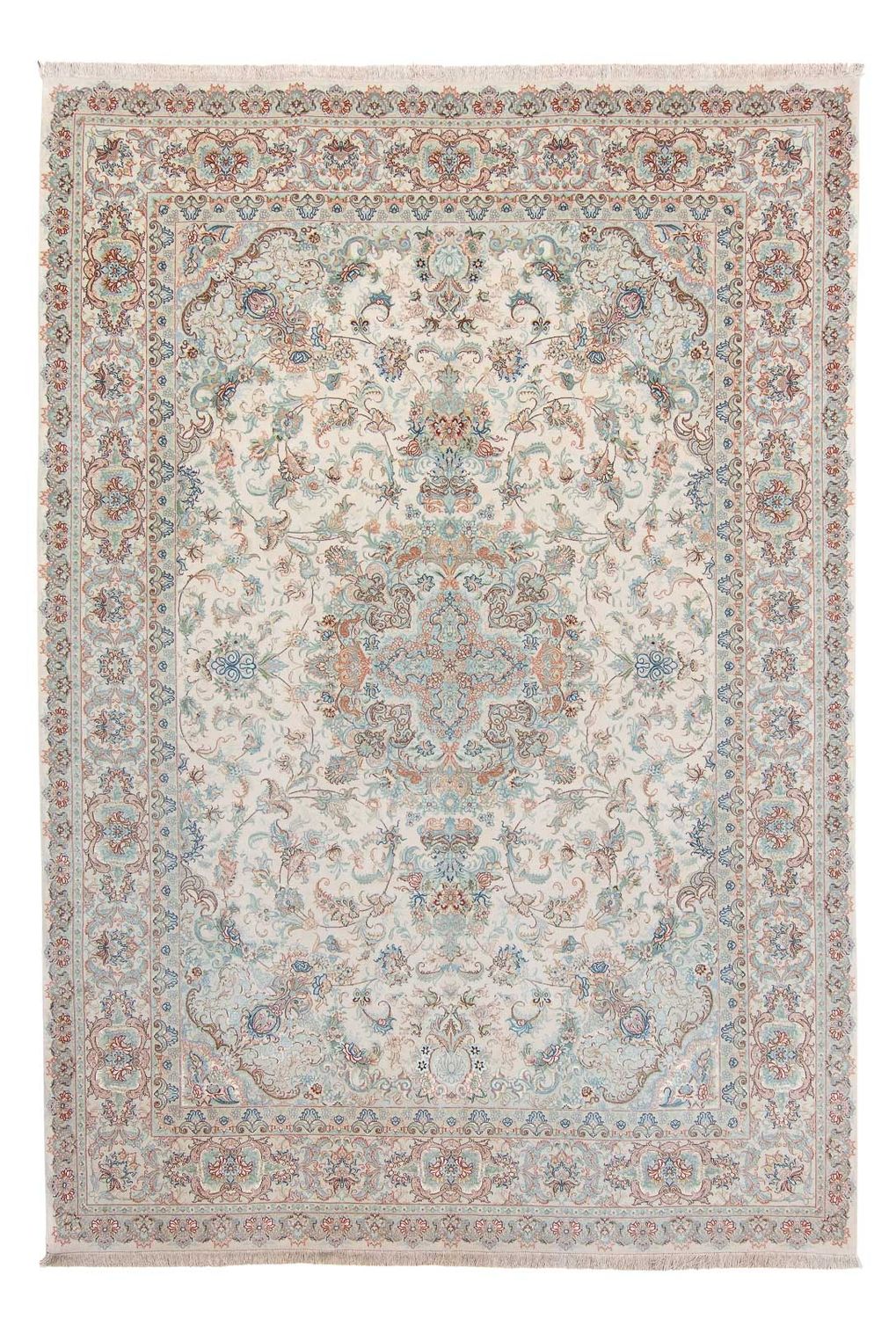 Alfombra Persa - Tabriz - Real - 362 x 251 cm - beige