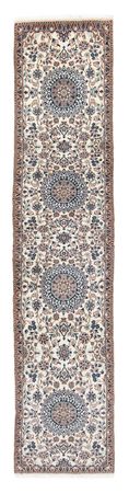 Løper Persisk teppe - Nain - 376 x 75 cm - beige