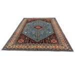 Persisk teppe - Nomadisk square  - 214 x 200 cm - blå