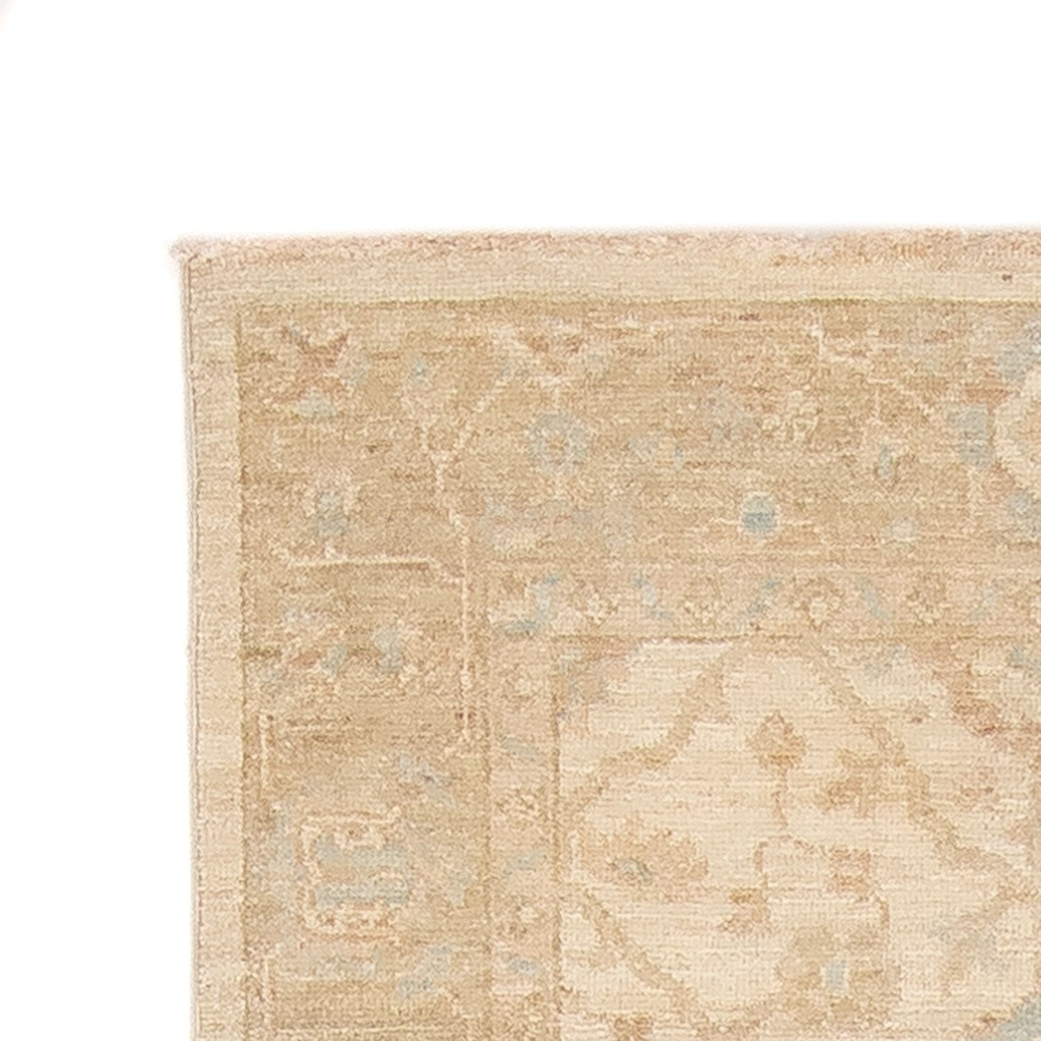 Loper Ziegler tapijt - 245 x 79 cm - beige