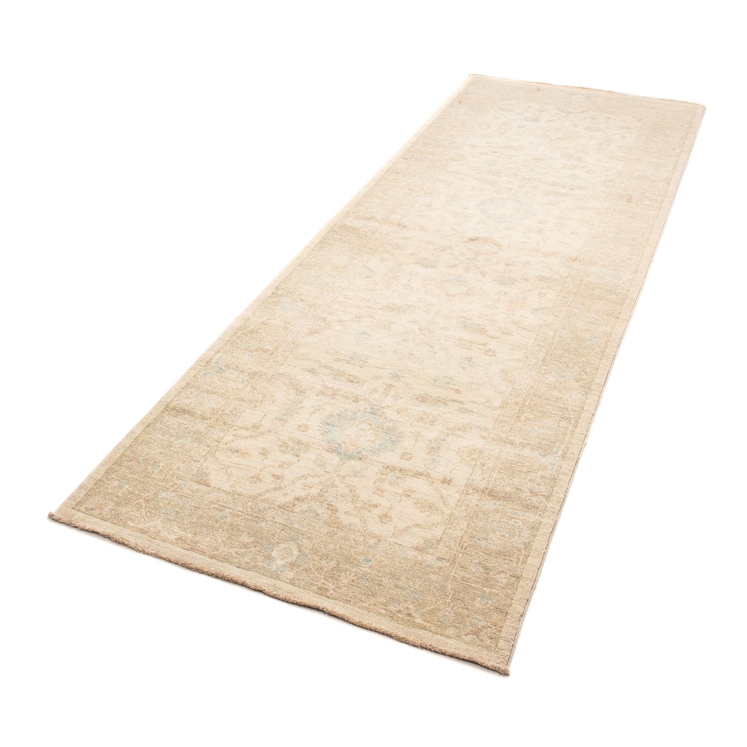 Tapis de couloir Tapis Ziegler - 245 x 79 cm - beige