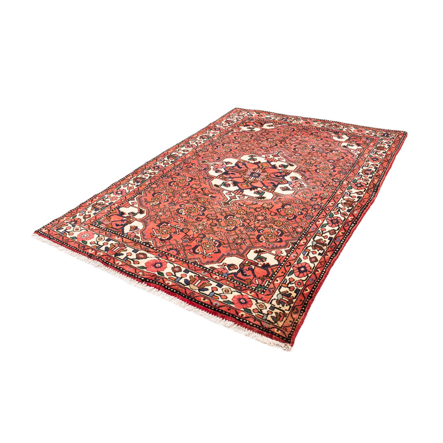 Tapis persan - Nomadic - 220 x 150 cm - rouge