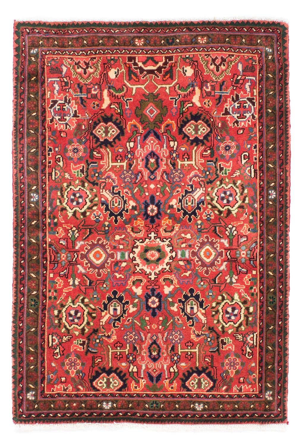 Perzisch Tapijt - Nomadisch - 150 x 102 cm - rood