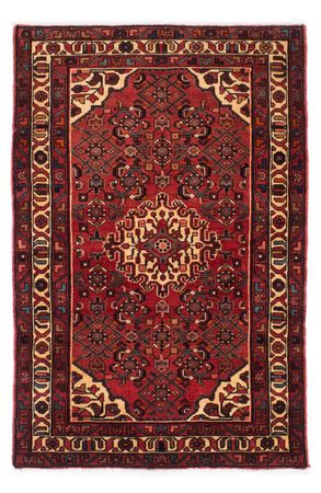 Tapis persan - Nomadic - 162 x 110 cm - rouge foncé