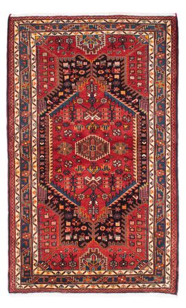 Alfombra persa - Nómada - 172 x 110 cm - rojo oscuro