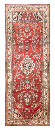 Tapis de couloir Tapis persan - Nomadic - 288 x 110 cm - rouge