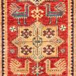 Runner Ziegler Carpet - Kazak - 266 x 77 cm - röd