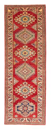 Biegacz Dywan Ziegler - Kazak - 232 x 78 cm - czerwony