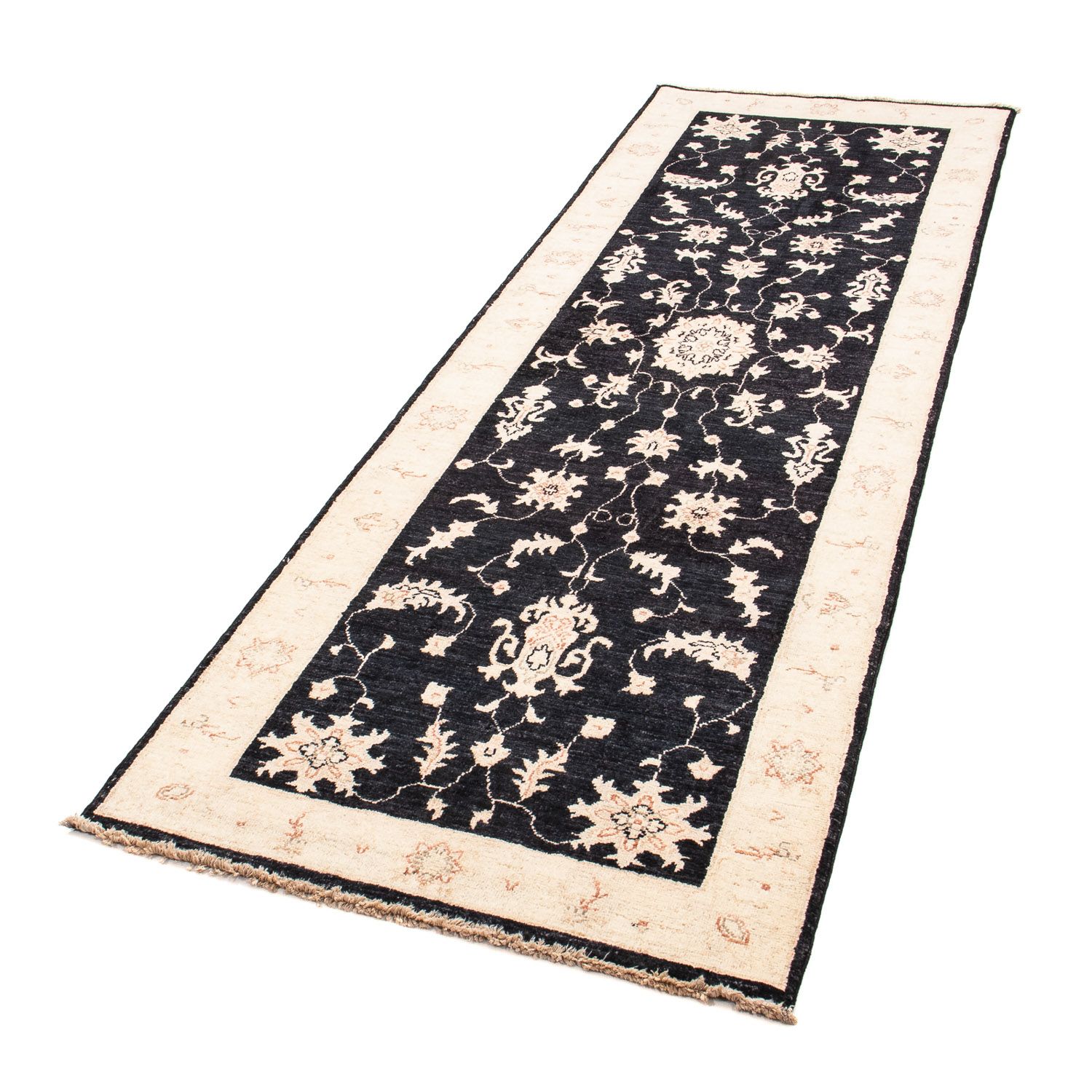 Runner Ziegler Rug - 242 x 79 cm - dark blue