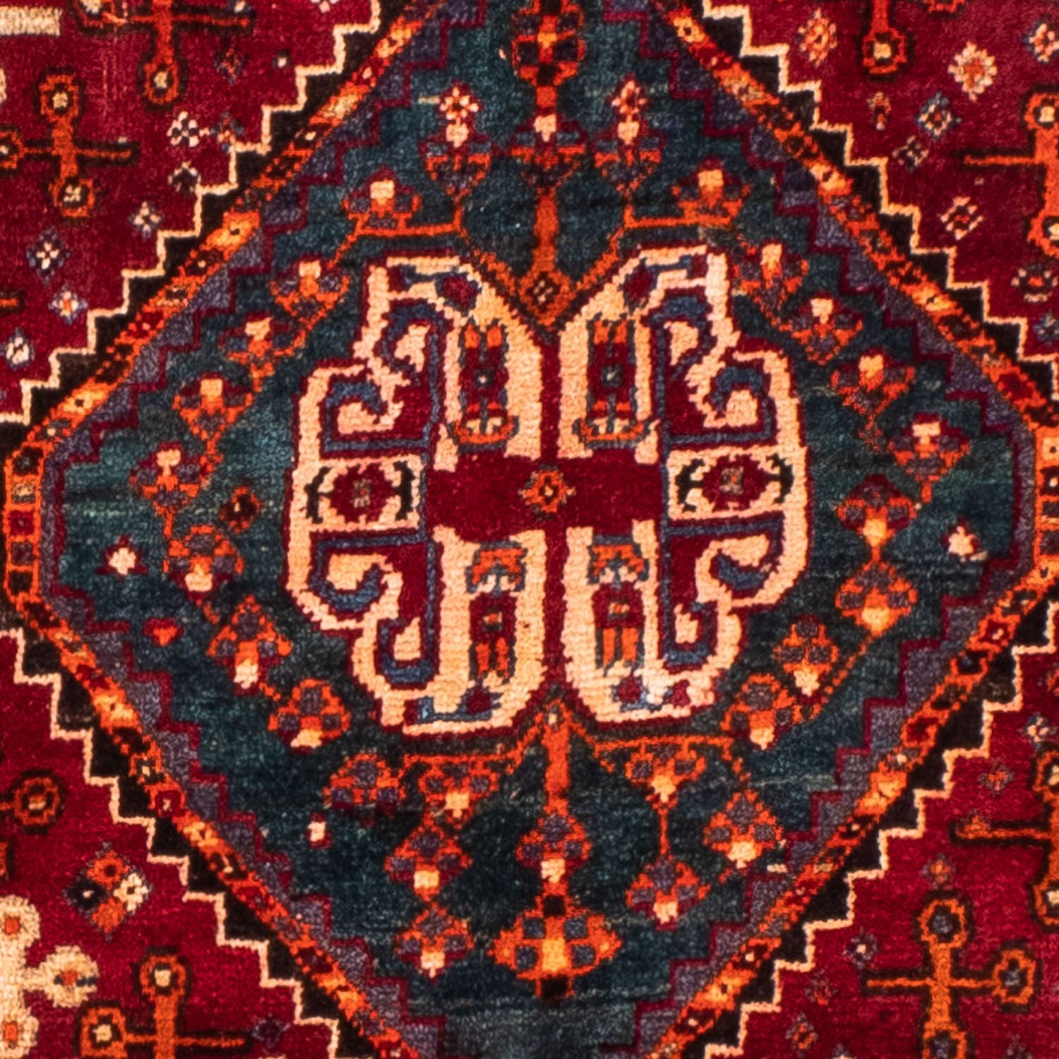 Perser Rug - Nomadic - 235 x 140 cm - dark red