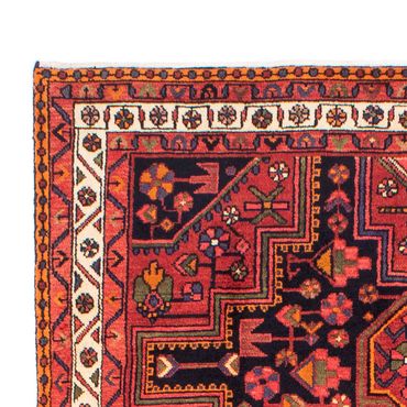 Tapis persan - Nomadic - 235 x 145 cm - rouge foncé