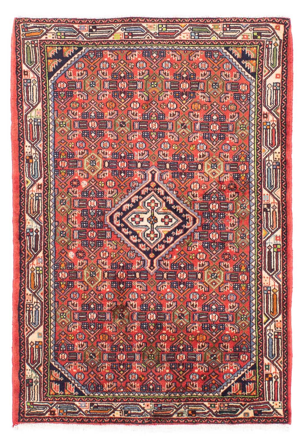 Perzisch Tapijt - Nomadisch - 146 x 105 cm - rood