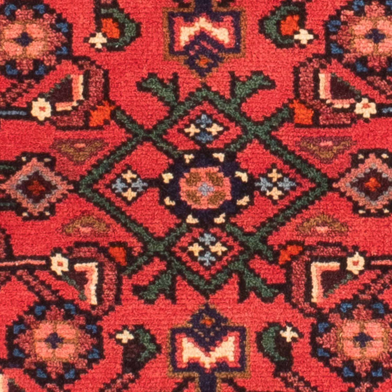 Tapis persan - Nomadic - 144 x 100 cm - rouge