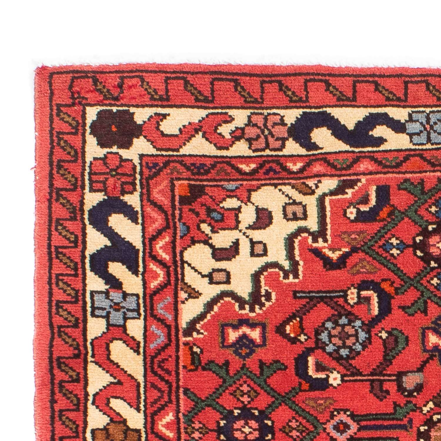 Perser Rug - Nomadic - 144 x 100 cm - red