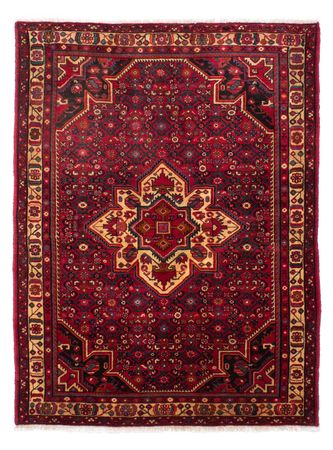 Tapis persan - Nomadic - 212 x 153 cm - rouge foncé