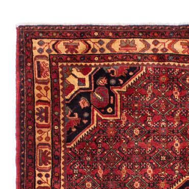 Tapis persan - Nomadic - 211 x 165 cm - rouge foncé