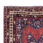 Tapis persan - Nomadic - 201 x 148 cm - bleu foncé