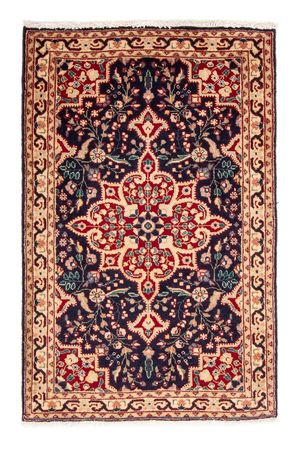 Tapete Persa - Tabriz - 132 x 85 cm - azul escuro