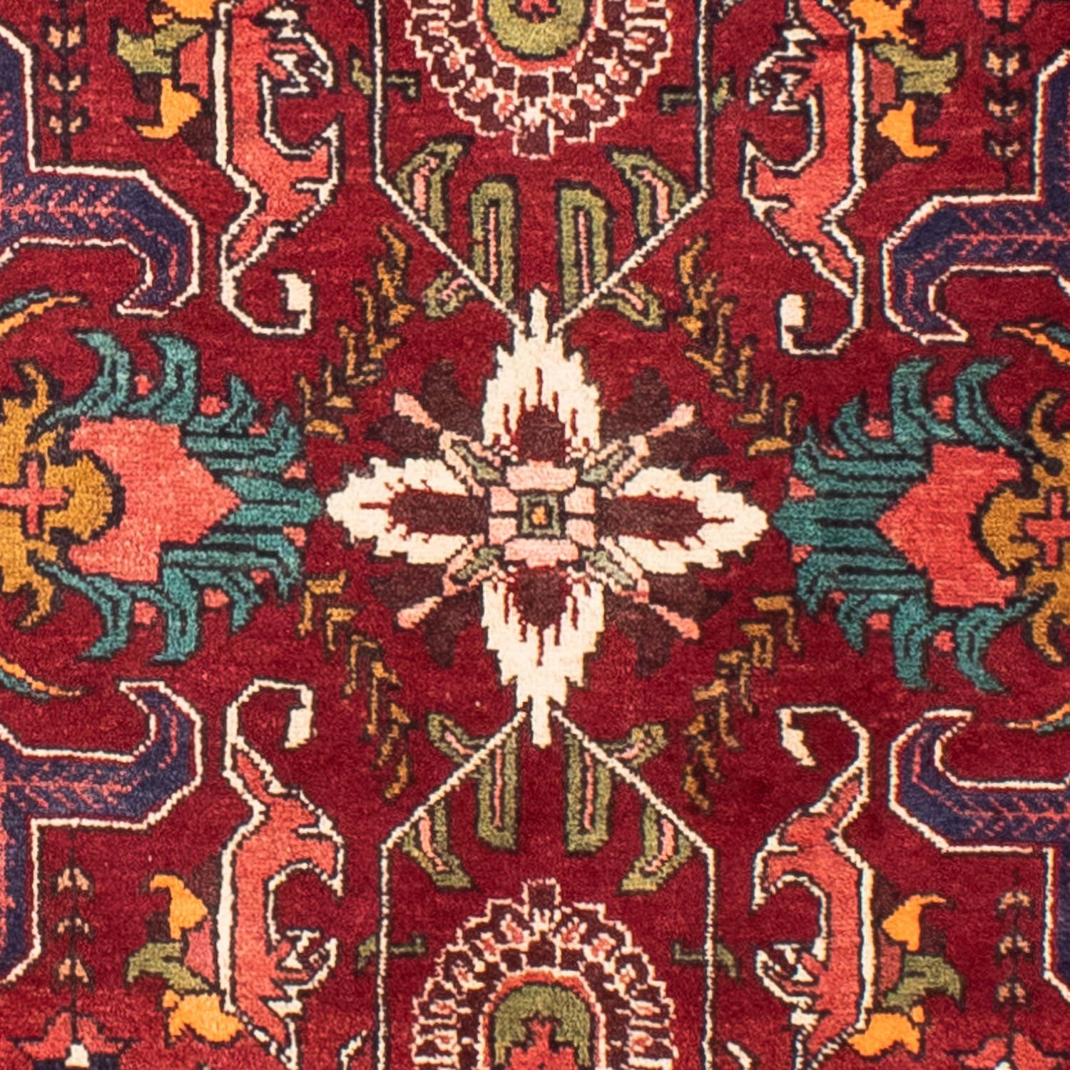 Tapis persan - Nomadic - 191 x 138 cm - rouge foncé