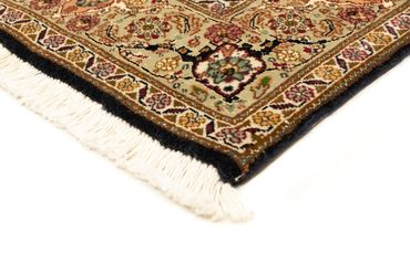 Alfombra Persa - Tabriz - Real - 146 x 101 cm - azul oscuro