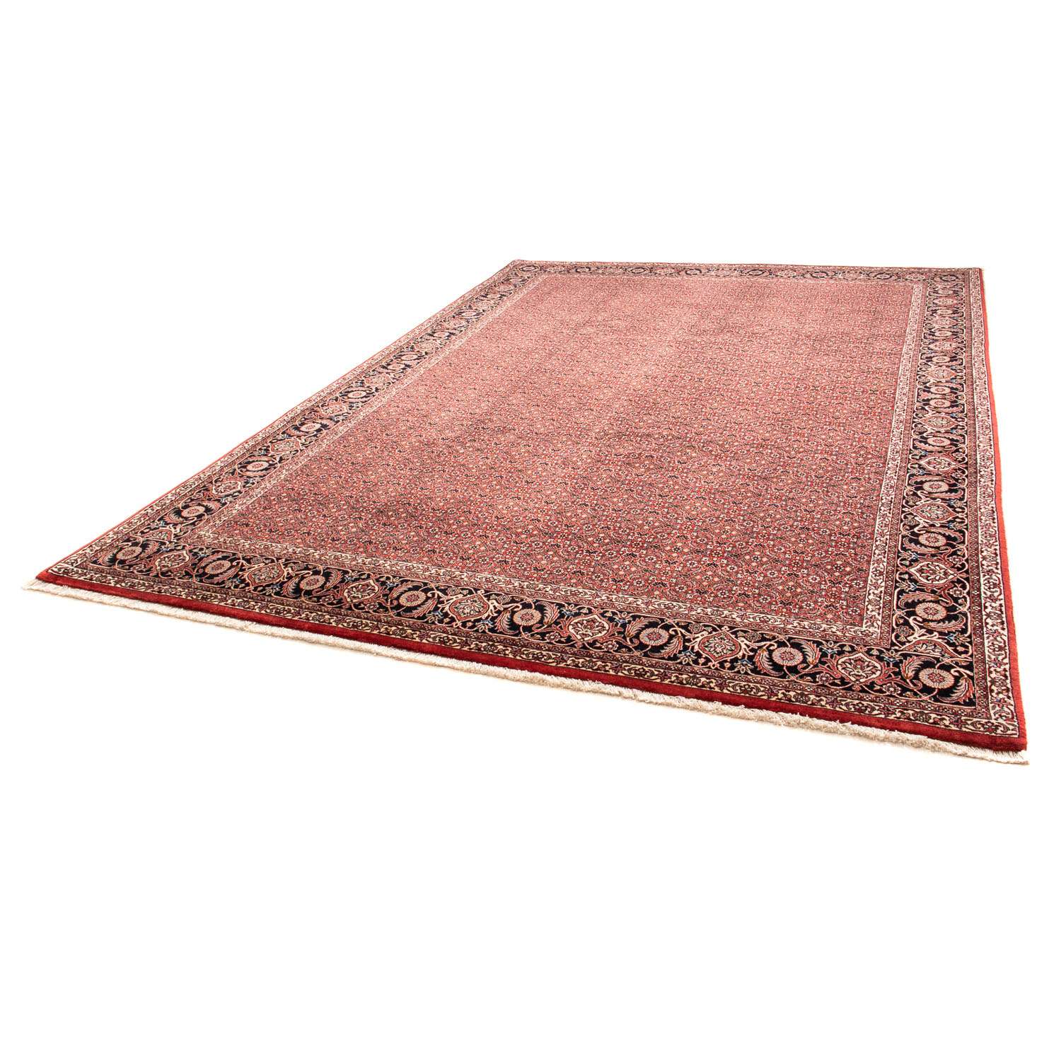 Perský koberec - Bijar - 350 x 245 cm - červená