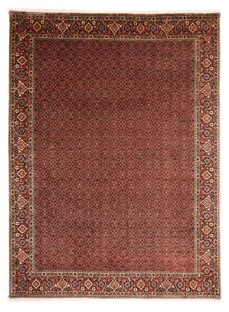 Tapis persan - Bidjar - 340 x 254 cm - rouge foncé