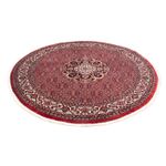 Perzisch tapijt - Bijar rond  - 155 x 155 cm - donkerrood