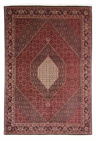 Perzisch tapijt - Bijar - 349 x 245 cm - licht rood