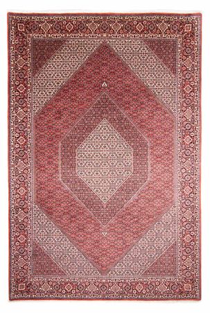 Alfombra persa - Bidjar - 355 x 248 cm - rojo claro