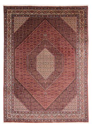 Tapis persan - Bidjar - 358 x 255 cm - rouge clair