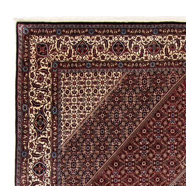 Tapis persan - Bidjar - 350 x 251 cm - rouge foncé