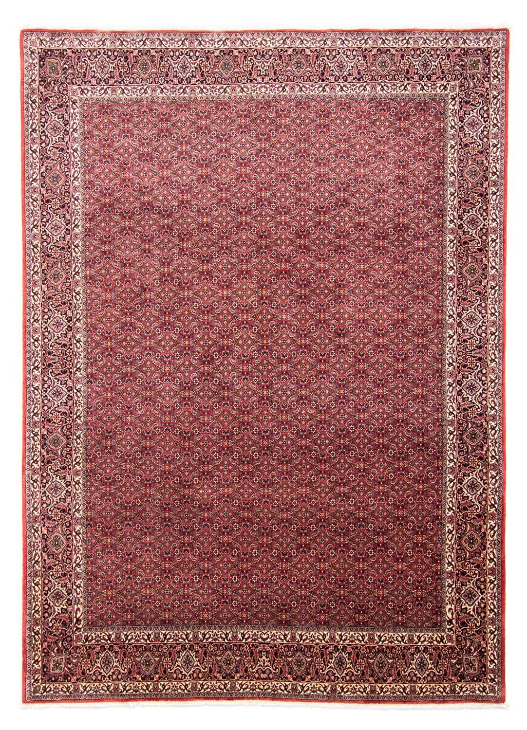 Perzisch tapijt - Bijar - 343 x 251 cm - licht rood