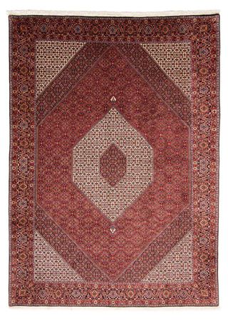 Tapis persan - Bidjar - 348 x 252 cm - rouge foncé