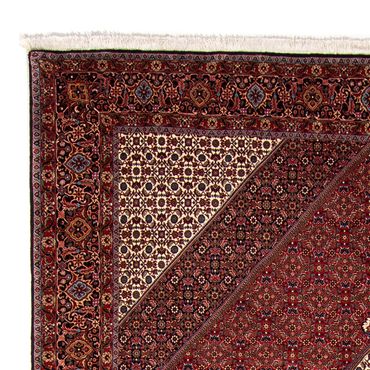 Tapis persan - Bidjar - 348 x 252 cm - rouge foncé