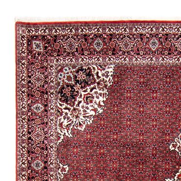 Tapis persan - Bidjar - 343 x 260 cm - rouge foncé