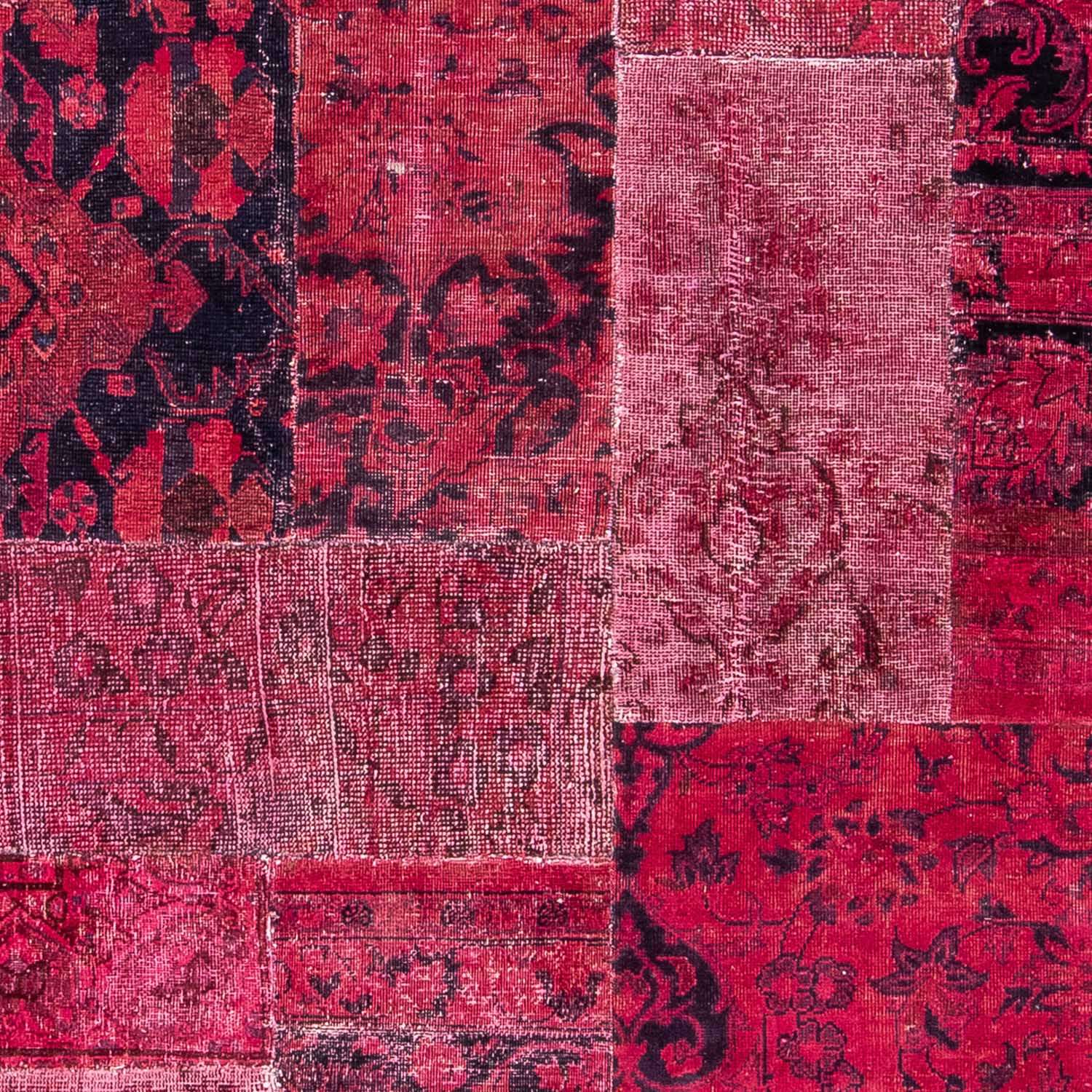 Patchwork-tæppe - 269 x 180 cm - flerfarvet