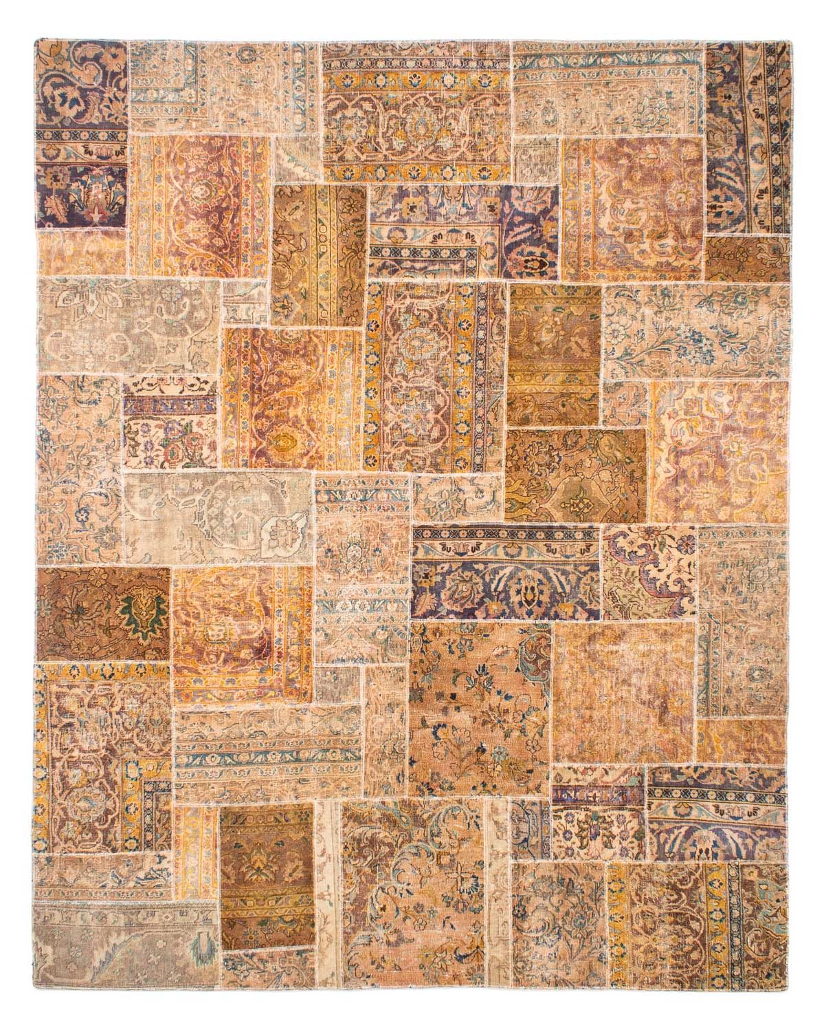 Tapis patchwork - 301 x 241 cm - multicolore