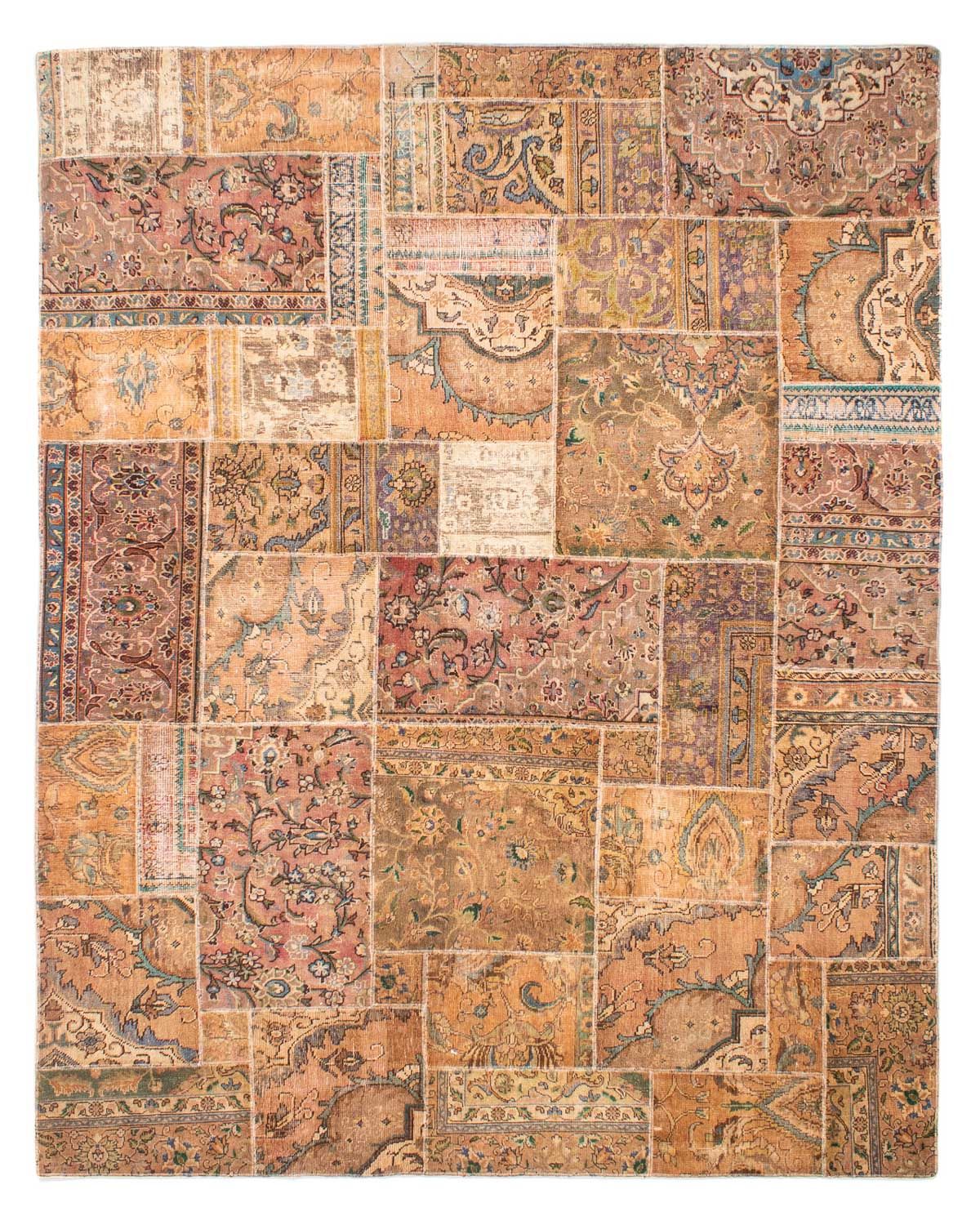 Patchwork Rug - 301 x 241 cm - multicolored